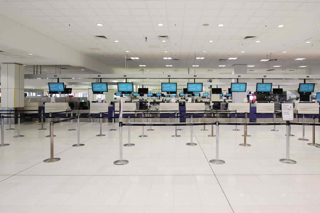 Operations AT Sydney Airport As Fear of Virus is Bringing Flying to a Standstill