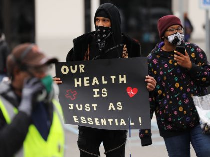 Amazon Workers At Staten Island Warehouse Strike Over Coronavirus Protection