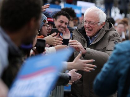 Presidential Candidate Bernie Sanders Campaigns Across U.S. Ahead Of Super Tuesday