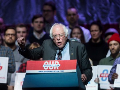 Bernie Sanders And Elizabeth Warren Hold Progressive Political Rally In Boston