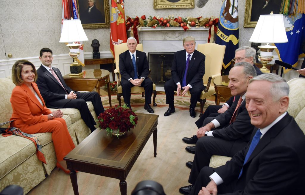 President Donald Trump and Vice President Mike Pence Meet with Congressional Leadership