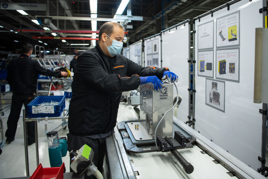 Spanish Carmaker SEAT Makes Ventilators At Martorell Factory