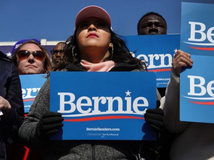 Democratic Presidential Candidate Bernie Sanders Holds Rally In Grand Rapids, Michigan