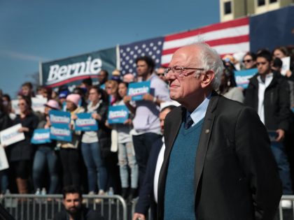 Democratic Presidential Candidate Bernie Sanders Holds Rally In Grand Rapids, Michigan