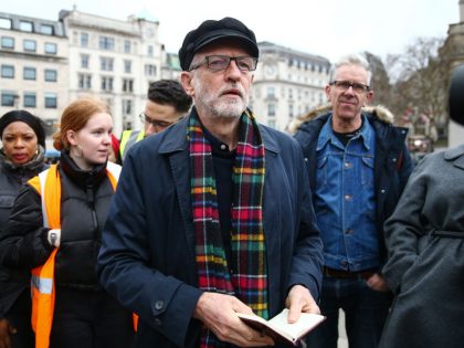 Jeremy Corbyn Joins London Protest Against War With Iran