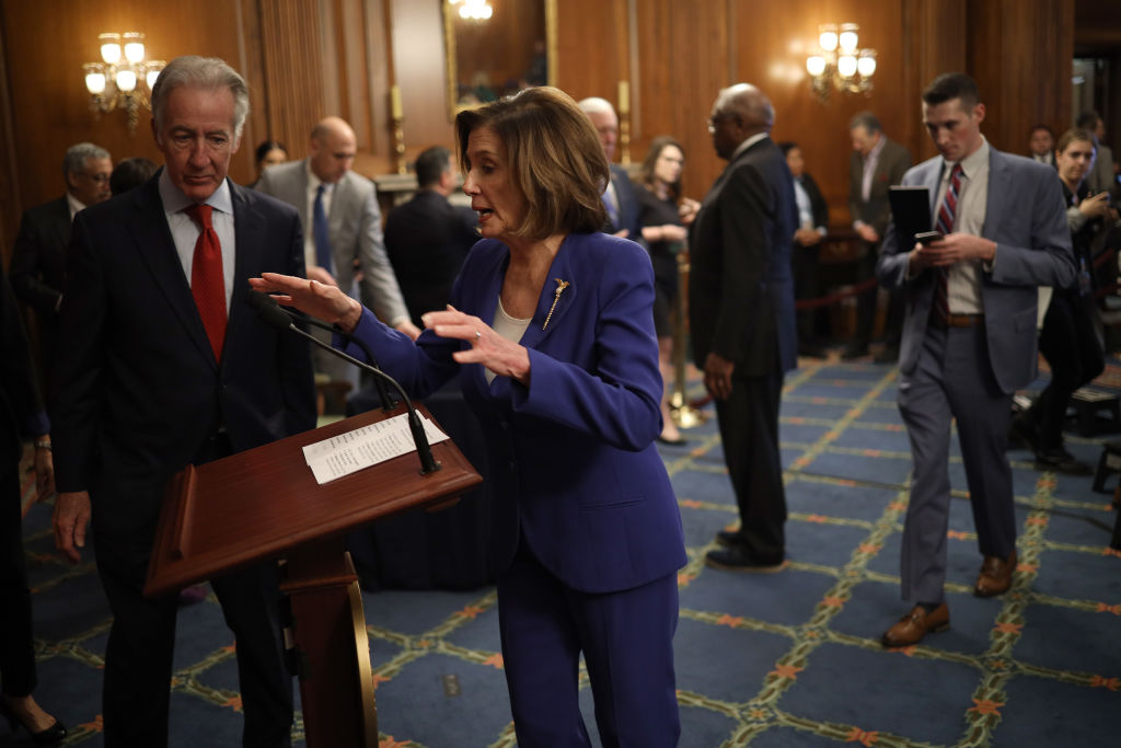 House Votes On Stimulus Package To Counter Coronavirus Economic Impacts
