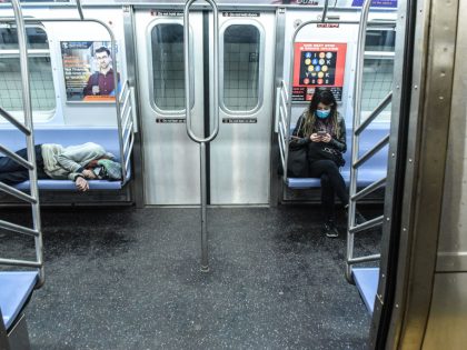 New York City Commuters Take Sanitized Subway On Morning After First Shutdown