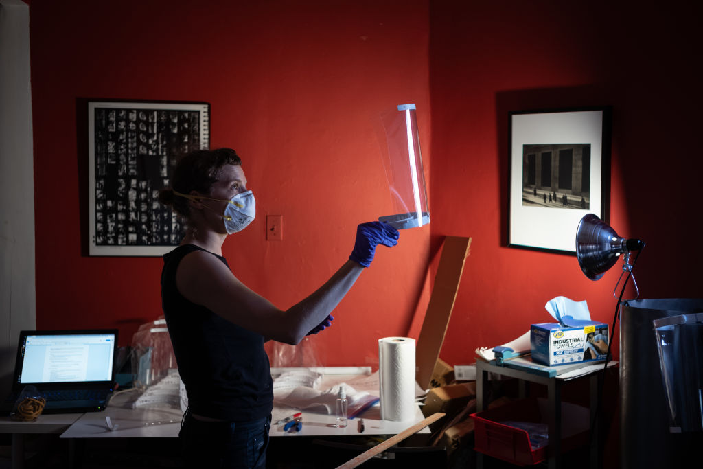 Private Citizens Make Protective Gear To Aid In The Fight Against Coronavirus