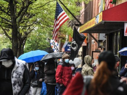 Food Bank Of NYC Distributes Baby Essentials And Flowers In Honor Of Mothers Day