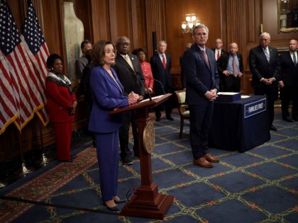 House Votes On Stimulus Package To Counter Coronavirus Economic Impacts