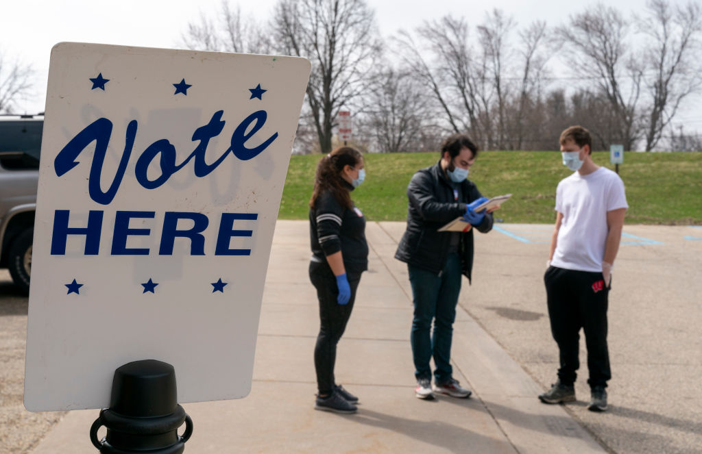 Wisconsin Election Proceeds Despite Stay-At-Home Order During Coronavirus Pandemic