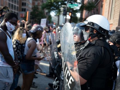 Protesters Demonstrate In D.C. Against Death Of George Floyd By Police Officer In Minneapolis