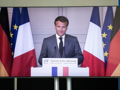Merkel And Macron Hold Joint Press Conference During The Coronavirus Crisis