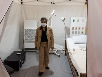 McCormick Place Convention Center In Chicago Turned In COVID-19 Field Hospital