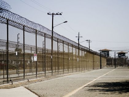 Governor Schwarzenegger Tours Prison Where Riot Took Place