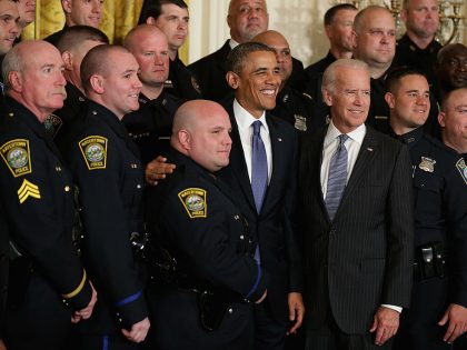 Obama Honors National Assn of Police Organizations Award Winners At White House