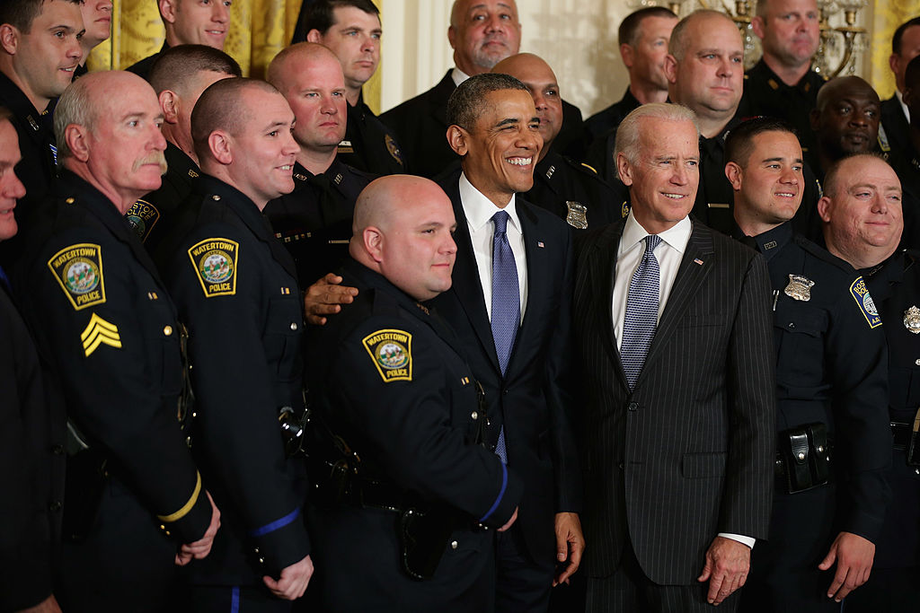 Obama Honors National Assn of Police Organizations Award Winners At White House