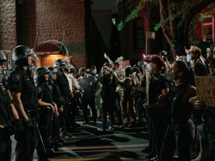 Protests Against Police Brutality Over Death Of George Floyd Continue In NYC