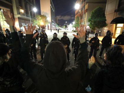 Activists In Oakland Protest Police Brutality In Death Of George Floyd