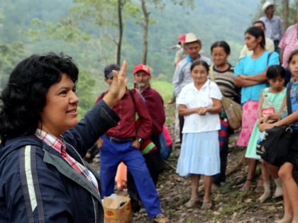 Berta Caceres 2015 Goldman Environmental Award Recipient