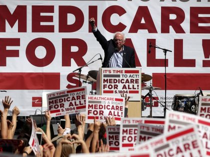 Bernie Sanders Discusses Medicare For All Bill In San Francisco