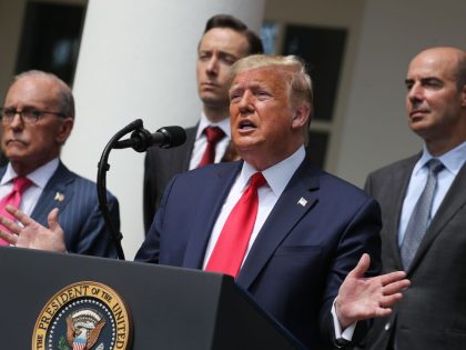 President Trump Holds A News Conference At The White House