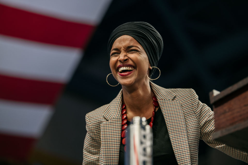 Presidential Candidate Sen. Bernie Sanders And Rep. Ilhan Omar Hold Campaign Rally At University Of Minnesota