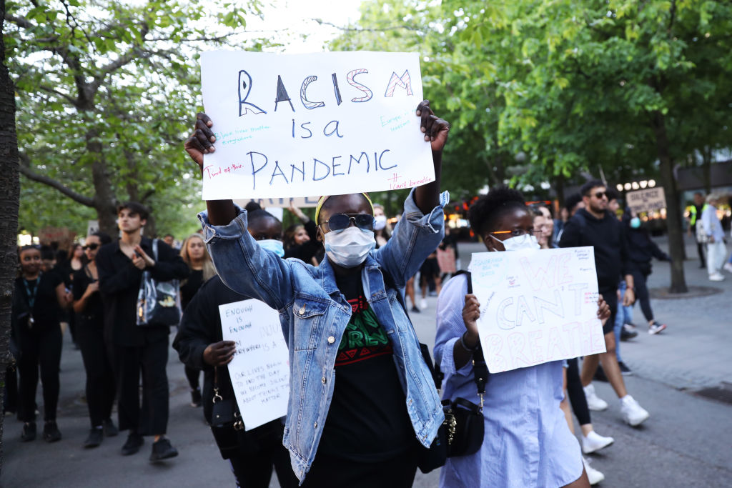 Black Lives Matter Demonstration In Stockholm