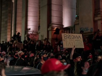 Protests Against Police Brutality Over Death Of George Floyd Continue In NYC