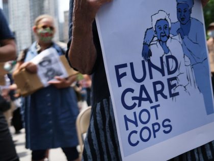 Seniors Rally At NYC City Hall For Funding For Senior Care Instead Of NYPD