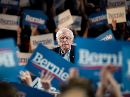 Democratic Presidential Candidate Sen. Bernie Sanders Campaigns In Texas