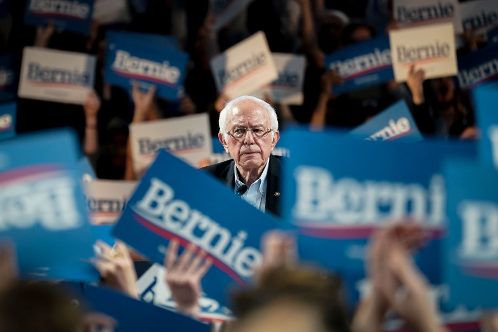 Democratic Presidential Candidate Sen. Bernie Sanders Campaigns In Texas