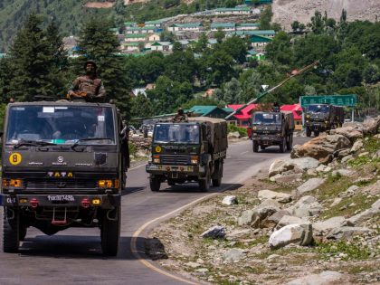 Indian and Chinese Troops Face-off Along The Disputed Himalayan Border