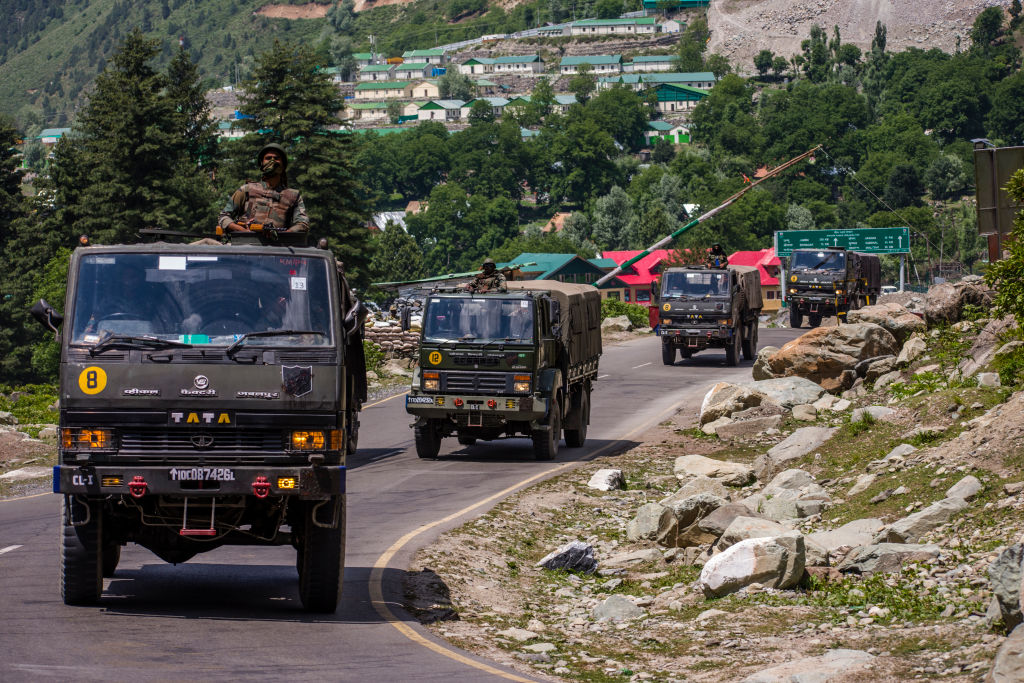 Indian and Chinese Troops Face-off Along The Disputed Himalayan Border