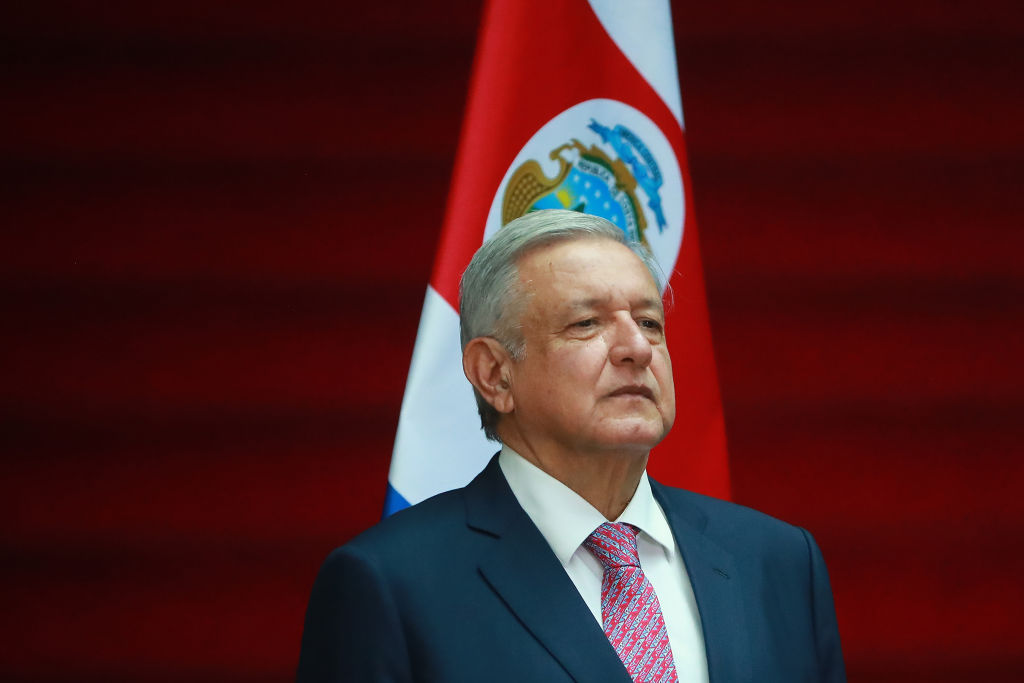 President Andres Manuel Lopez Obrador Meets President Carlos Andres Alvarado Quesada