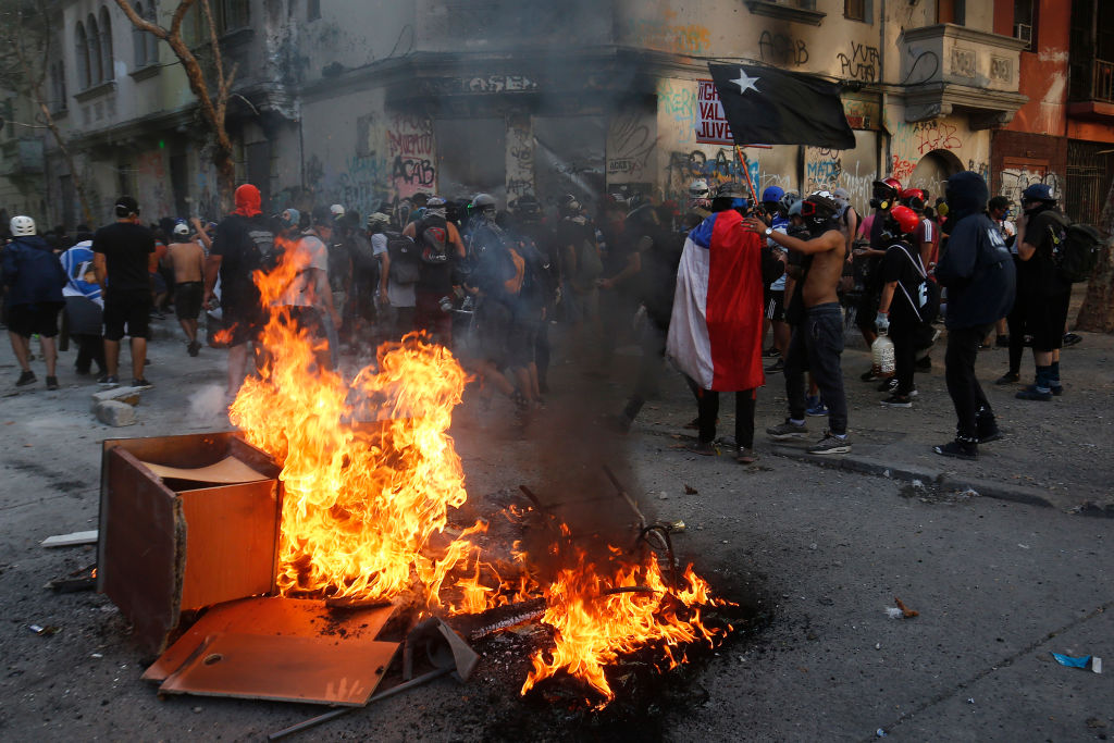 Four Months Of Protests In Chile
