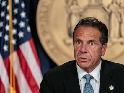 New York Governor Cuomo Holds Briefing In New York