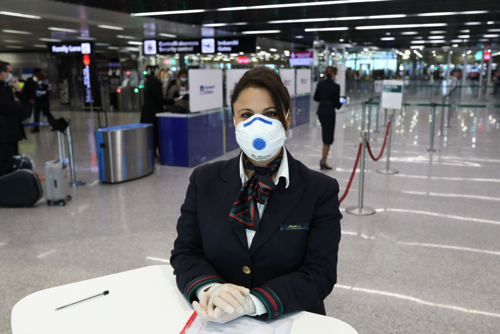 Rome Airport Goes Into Partial Shutdown Due To Coronavirus Travel Restrictions
