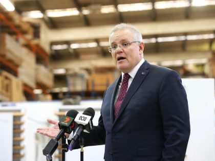 Prime Minister Scott Morrison Media Opportunity