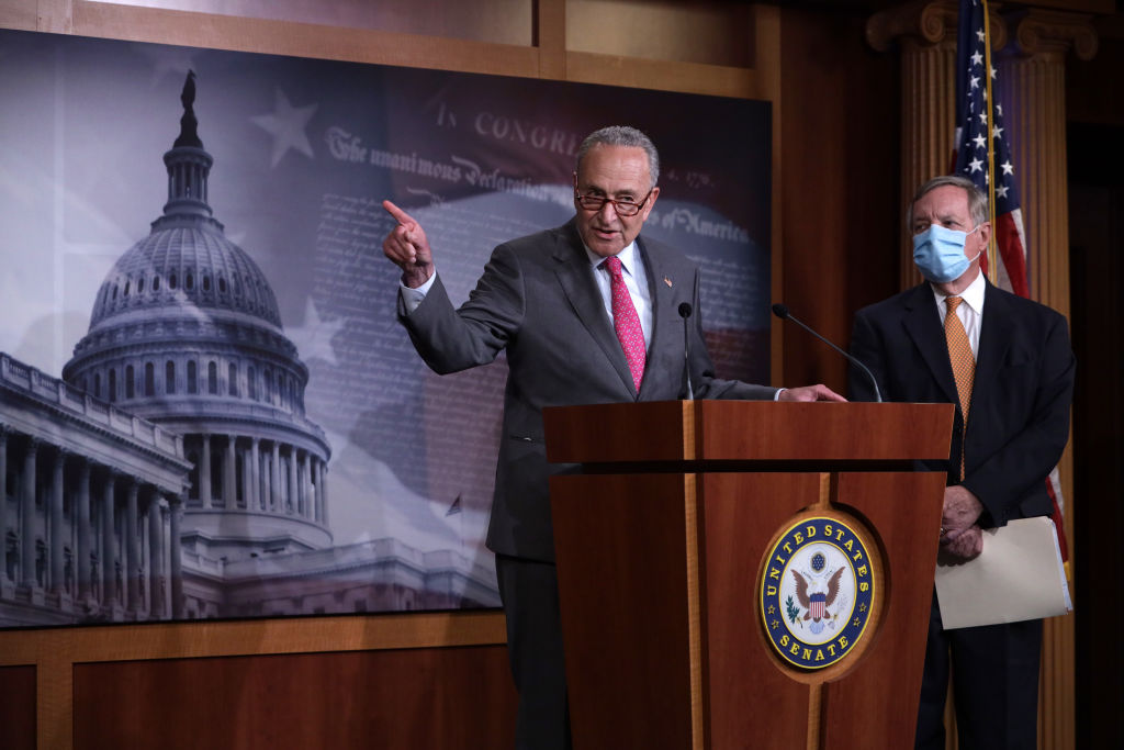 Senators Speak To Media After Weekly Policy Luncheons