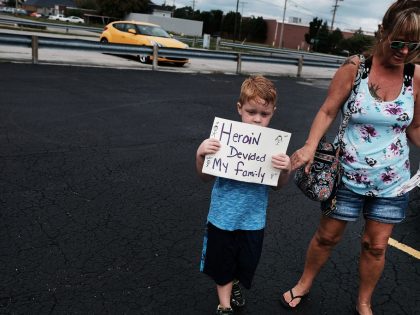 March And Rally Held Calling On Increased Federal Efforts Combatting Nation's Opioid Crisis