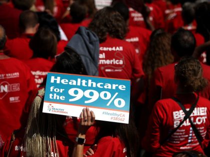 Bernie Sanders Discusses Medicare For All Bill In San Francisco