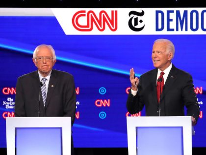 Democratic Presidential Candidates Participate In Fourth Debate In Ohio