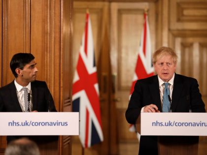 Boris Johnson Holds Daily Coronavirus Briefing