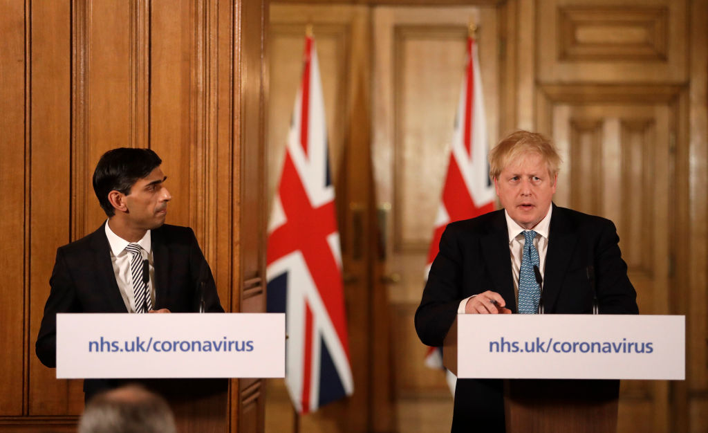 Boris Johnson Holds Daily Coronavirus Briefing
