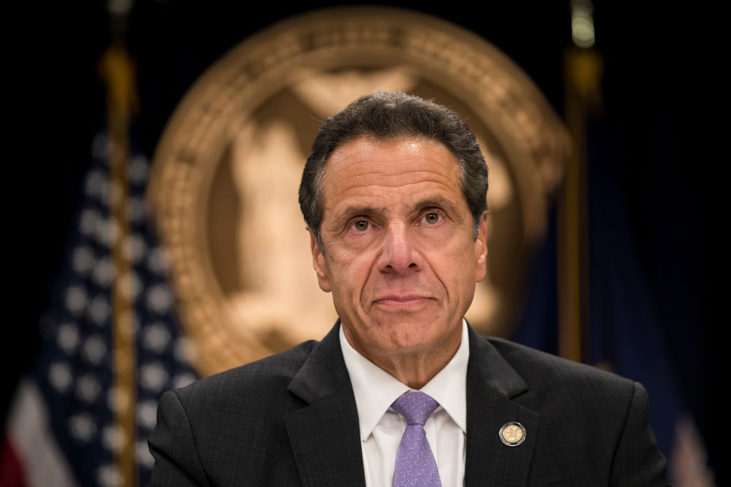 New York Governor Andrew Cuomo Holds Media Briefing