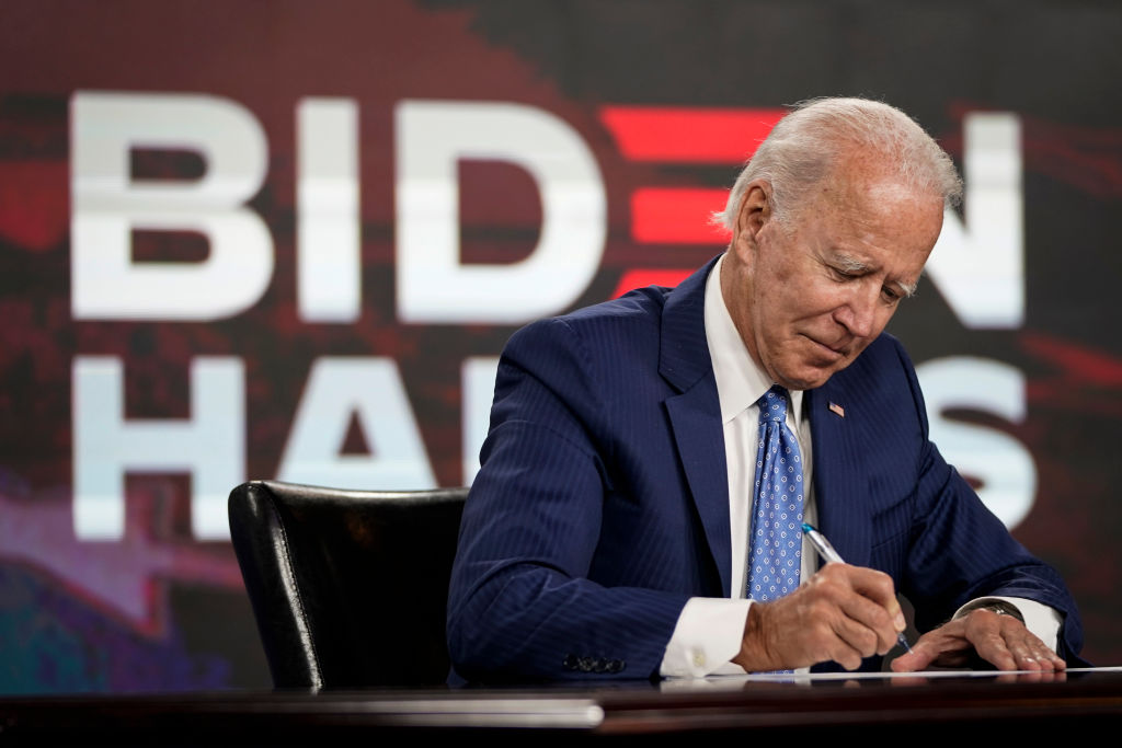 Presidential Candidate Joe Biden And Running Mate Kamala Harris Hold Campaign Event In Delaware