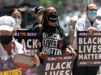 SEIU Union Members Hold Speak Out Event Supporting Black Lives Matter