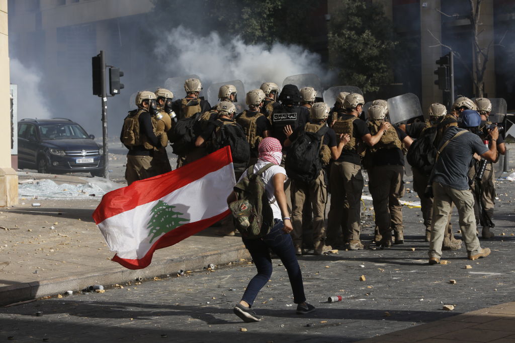 Beirut's Anti-Government Protests Reignited By Port Explosion