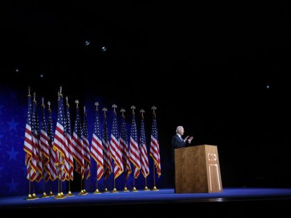 Joe Biden Accepts Party's Nomination For President In Delaware During Virtual DNC